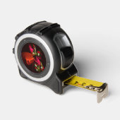 Rood Groen Bloemen Modern Abstract Kunstpatroon #0 Rolmaat (Hoek)