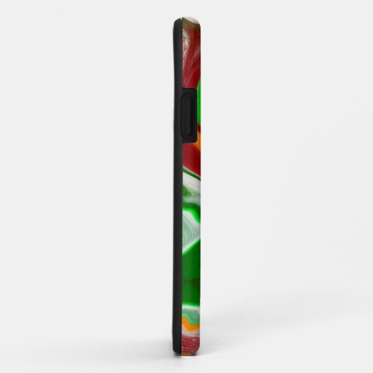 Rood, groen, bruinkoolkleurig, lichtvochtig Case-Mate iPhone case (Achterkant/rechts)