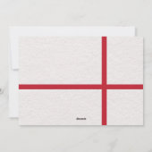  rood groen cadeau boog foto vrolijk kerstfeest feestdagenkaart (Achterkant)