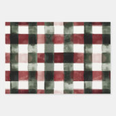 Rood Groen Camo Verjaardag Inpakpapier Vel (Voorkant 3)