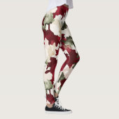 Rood Groen Crème Camo Leggings (Rechts)