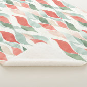 Rood Groen Crème Mint Wit Kerstmis Sherpa Deken (3/4)
