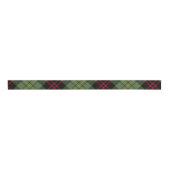 Rood Groen Diagonaal Plaid 1.5 Inch Grosgrain Lint (Voorkant)