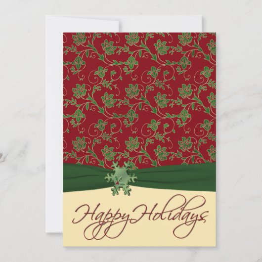 Rood, Groen, en de Uitnodiging van de Kerst van Cr (Voorkant)