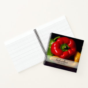 Rood, Groen en Geel Peppers Keto Recept Notitieboek