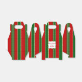 Rood, Groen, en Gouden Vakantiegame Gift Box Bedankdoosjes (Uitgevouwen)