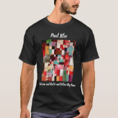 Rood groen en Violet en Geel Rhythms Paul Klee T-shirt (Voorkant)