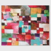 Rood Groen en Violet, Paul Klee Cadeaupapier (Vlak)
