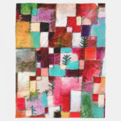 Rood Groen en Violet, Paul Klee Fleece Deken (Voorkant)