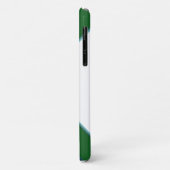 Rood, groen en wit geometrische pootafdruk Case-Mate iPhone case (Achterkant/links)