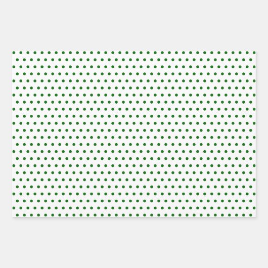 Rood groen gekleurde damast polkadots op knapperig inpakpapier vel (Voorkant 2)