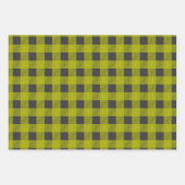 Rood groen gepantserd whitepaper reeks van 3 inpakpapier vel (Voorkant 2)