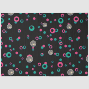 Rood Groen Goud Glitter Polka Dots Kerstmis Tissuepapier