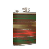 ROOD GROEN GOUD KERSTREPEN HEUPFLES (Rechts)