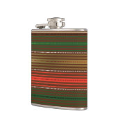 ROOD GROEN GOUD KERSTSTREPEN HEUPFLES (Links)