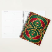 Rood Groen Goud Kerstvakantie Planner (Display)