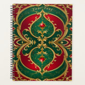 Rood Groen Goud Kerstvakantie Planner (Voorkant)