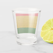 Rood groen goud shot glas (Achterkant)