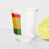 Rood groen goud shot glas (Rechts)