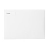 Rood & Groen Jolly Holly wikkel rond adreslabel (Voorkant)