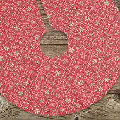 Rood Groen Kerst Sneeuwvlok Patroon Kerstboom Rok