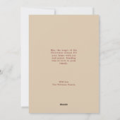 rood & groen kerstboom Wenskaart Feestdagenkaart (Achterkant)