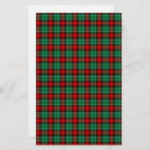 Rood Groen Kerstmis Plakken Scrapbook Stationery Briefpapier (Voorkant / Achterkant)