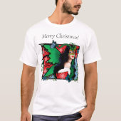 Rood Groen Kerstmis Solstice Fairy T-shirt (Voorkant)