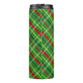 ROOD & GROEN KERSTPLAID PATROON THERMOSBEKER (Achterkant)