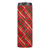 ROOD & GROEN KERSTPLAID PATROON THERMOSBEKER (Achterkant)