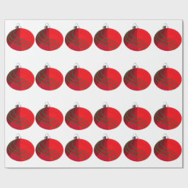 Rood groen kerstsierpapier cadeaupapier