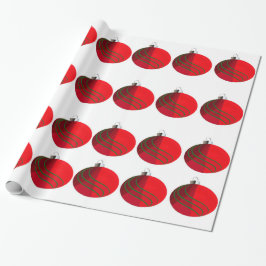 Rood groen kerstsierpapier cadeaupapier