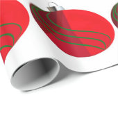 Rood groen kerstsierpapier cadeaupapier (Rol Hoek)