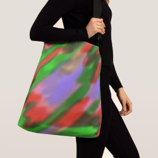 Rood Groen Lavendel  Crossbody Tas