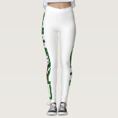 ROOD/GROEN - LEGGINGS (Voorkant)