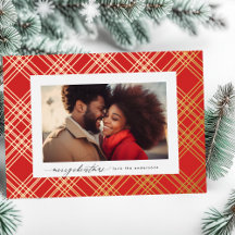 Rood Groen Moderne Kalligrafie Kerst Goud Plakken