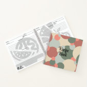 Rood-groen molecuul receptenboek notitieboek (Binnen)