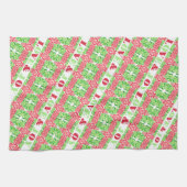 Rood & Groen Mozaïek Keuken Handdoeken (Horizontaal)