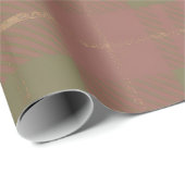 Rood groen ruitpatroon cadeaupapier (Rol Hoek)