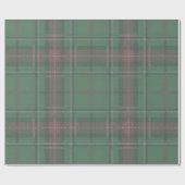 Rood groen ruitpatroon cadeaupapier (Vlak)