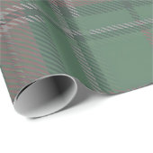 Rood groen ruitpatroon cadeaupapier (Rol Hoek)