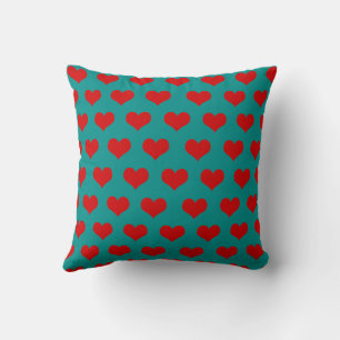Rood Groen Schattig Cozy Modern Romantisch Chic Ha Kussen