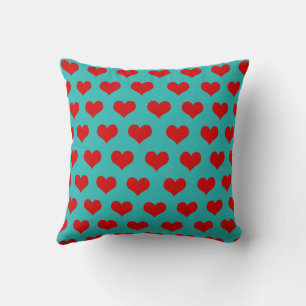 Rood Groen Schattig Cozy Modern Romantisch Chic Ha Kussen