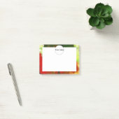 Rood groen schilderij post-it® notes (Kantoor)
