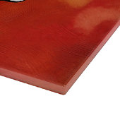 Rood groen schilderij snijplank (Hoek)