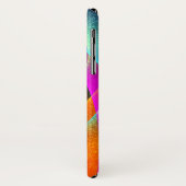 Rood Groen Sinaasappel Modern Abstract Kunstpatroo Case-Mate iPhone Case (Achterkant/links)