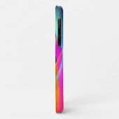 Rood Groen Sinaasappel Modern Abstract Kunstpatroo Case-Mate iPhone Case (Achterkant/links)