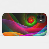 Rood Groen Sinaasappel Modern Abstract Kunstpatroo Case-Mate iPhone Case (Achterkant (horizontaal))