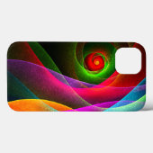 Rood Groen Sinaasappel Modern Abstract Kunstpatroo Case-Mate iPhone Case (Achterkant (horizontaal))