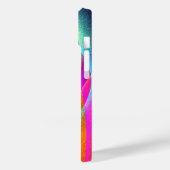 Rood Groen Sinaasappel Modern Abstract Kunstpatroo Case-Mate iPhone Case (Achterkant / Links)